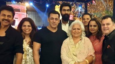 Salman Khan Attends South Star Venkatesh’s Daughter, Aashritha's Wedding in Jaipur - View Pics