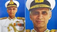 Vice Admiral Karambir Singh Appointed Next Navy Chief, to Take Charge on May 31 After Sunil Lanba&rsquo;s Retirement