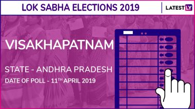 Visakhapatnam Lok Sabha Constituency in Andhra Pradesh Results 2019: M V V Satyanarayana of YSRCP Wins Parliamentary Election