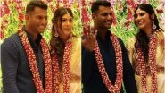 Actors Vishal and Anisha Alla Reddy Get Engaged in a Private Ceremony in Hyderabad - See Pics!