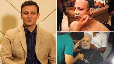 PM Narendra Modi Biopic: Watch Vivek Oberoi's Transformation into the Indian Prime Minister's Look in This Making Video