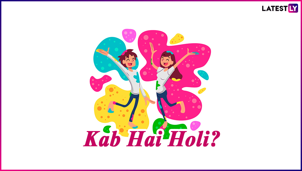 Happy Holi 2019 WhatsApp Stickers and Images Dhulandi 