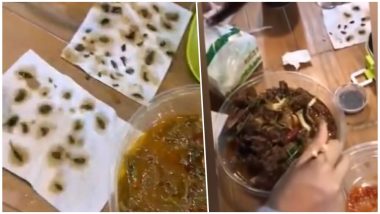 Chinese Woman Finds 40 Dead Cockroaches in Her Takeaway Meal, Watch Disgusting Video