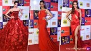 Zee Cine Awards 2019: Red Alert! When Janhvi Kapoor, Deepika Padukone and Malaika Arora Slayed in Their Stunning Gowns (View Pics)