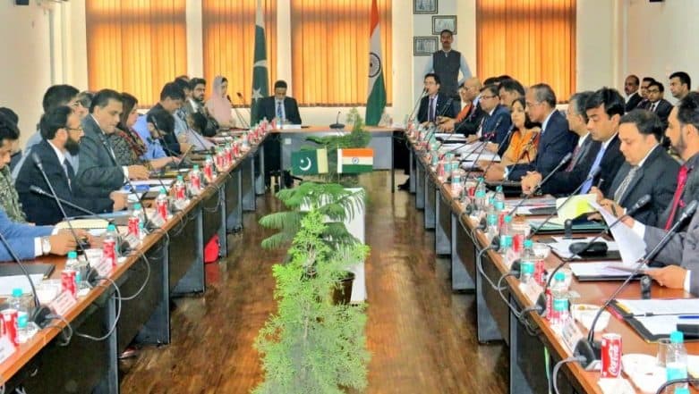 Kartarpur Sahib Corridor: India-Pakistan Meet Underway at Attari Border in Amritsar Kartarpur Sahib Corridor: India-Pakistan Meet Underway at Attari Border in Amritsar