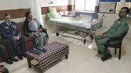 Wing Commander Abhinandan Varthaman Visited by Defence Minister Nirmala Sitharaman in Delhi Hospital; See Pic