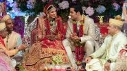 Shloka Mehta Enters The Wedding&nbsp;Mandap Like A Queen; Nita Ambani and Mukesh Ambani Walk Akash To The Stage - Watch Videos