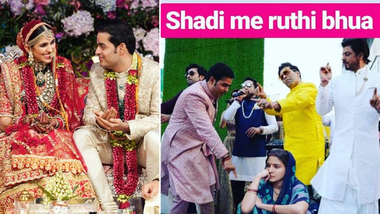 Akash Ambani Shloka Mehta Wedding Memes are Out! From Shah Rukh Khan to  Anushka Sharma, No One is Spared | 🛍️ LatestLY