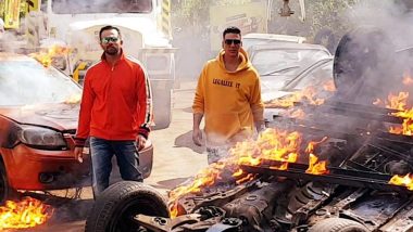 Khatron Ke Khiladi 9: Akshay Kumar Performs A Fire Stunt Once Again, and We Wonder What Twinkle Khanna Has To Say About This!