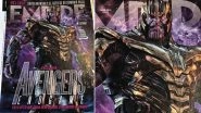 Avengers: Endgame: Thanos' New Look From The Film on a Leaked Magazine Cover Shows Him Armoured along With The Infinity Gauntlet - View Pic!