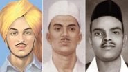 Shaheedi Diwas 2019: Remembering Bhagat Singh, Rajguru & Sukhdev on Martyrs Day
