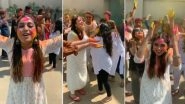 Happy Holi 2019: For Bhumi Pednekar, Playing Holi Without Inhibitions Is the Best Way to Play and We Couldn't Agree More! (Watch Video)