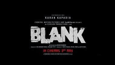 Dimple Kapadia's Nephew Karan Kapadia to Make His Debut with Sunny Deol in Blank - See Movie Poster