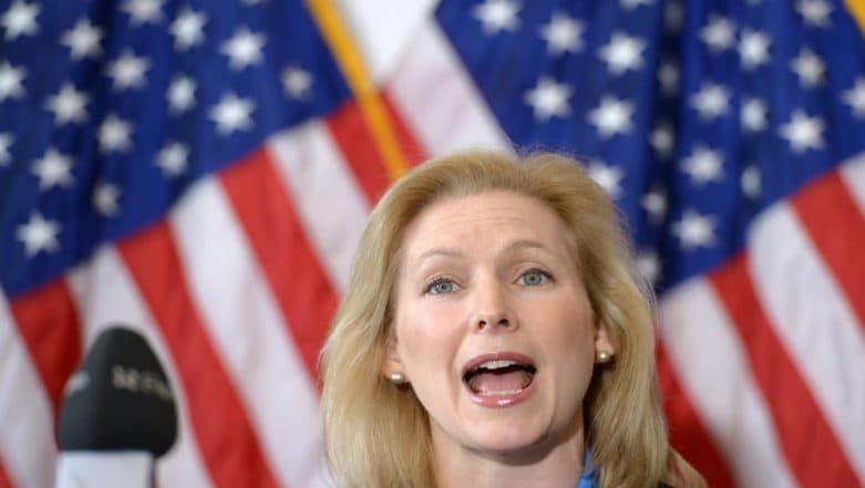 US Presidential Elections 2020: Democrat Senator Kirsten Gillibrand Calls Donald Trump Coward US Presidential Elections 2020: Democrat Senator Kirsten Gillibrand Calls Donald Trump Coward