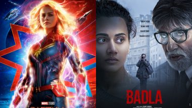 Box Office Report: Captain Marvel Witnesses 45% Occupancy Whereas Badla Off to a Slow Start