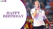 Chris Martin Birthday Special: 6 Best Live Performances By The Coldplay Frontman That Will 'Fix You' for The Weekend!