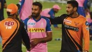 SRH vs RR, IPL 2019, Hyderabad Weather & Pitch Report: Here's How the Weather Will Behave for Indian Premier League 12's Match Between Sunrisers Hyderabad and Rajasthan Royals
