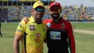 MS Dhoni & Virat Kohli Challenge Each Other Ahead of CSK vs RCB, IPL 2019 Opening Match; Chennai Super Kings has a Hilarious Reaction (Watch Video)