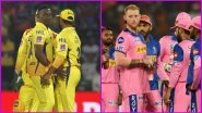 CSK vs RR Head-to-Head Record: Ahead of IPL 2019 Clash, Here Are Match Results of Last 5 Chennai Super Kings vs Rajasthan Royals Encounters!