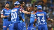 DC vs SRH, IPL 2019 Eliminator Toss Report & Playing XI Live Updates: Delhi Capitals Opt to Bowl vs Sunrisers Hyderabad, Include Colin Munro