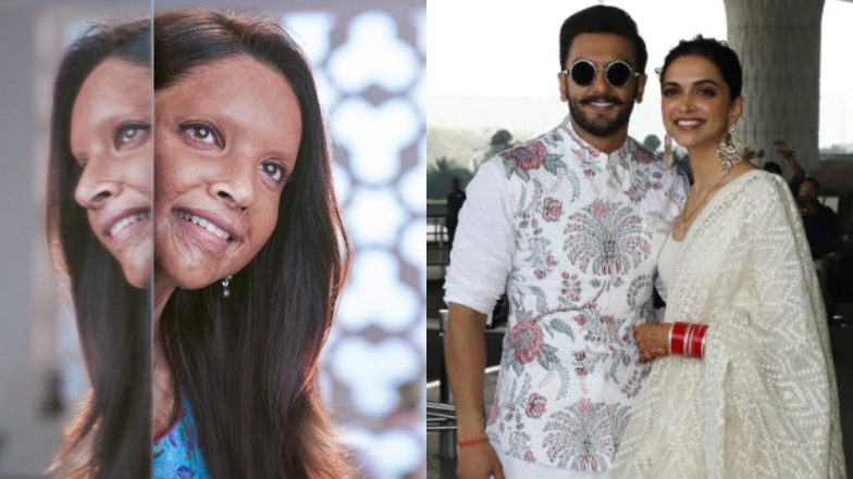 Chhapaak First Look! Ranveer Singh Cheers for Wife Deepika Padukone, Says ‘Proud of You Baby’ – See Pic
