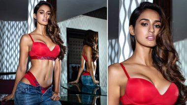 Disha Patani is All Set to Paint the Town Red in Her Calvin Klein Lingerie - View Pic