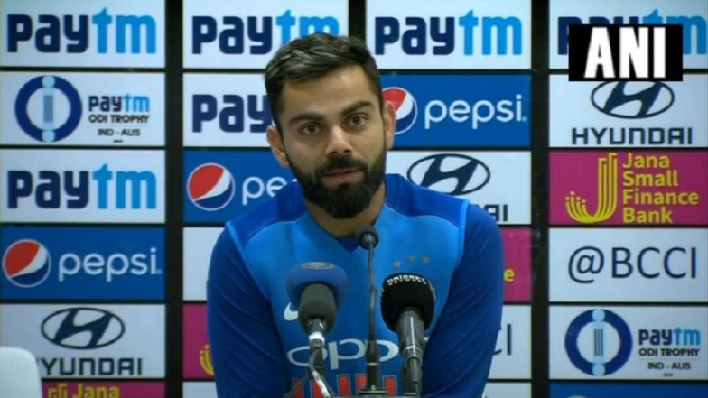 India vs Australia 5th ODI 2019: Virat Kohli Blames Poor Bowling for Loss in ODI Series