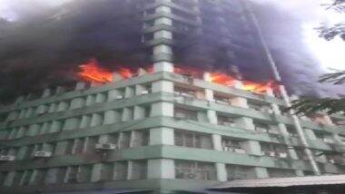 Delhi Fire: One CISF Personnel Dead During Firefighting Operations After Blaze Engulfs 5th Floor of Pandit Deendayal Antyodaya Bhawan at CGO Complex