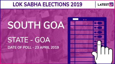 South Goa Lok Sabha Constituency Results 2019 in Goa: Cosme Francisco Caitano Sardinha of Congress Wins Parliamentary Election