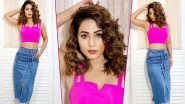 Hina Khan&rsquo;s Hot Pink Avatar Will Keep Your Monday Blues at Bay &ndash; View Pics