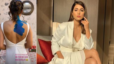 Hina Khan Continues to Shoot ‘Kasautii Zindagii Kay 2’ despite Back Injury, Says ‘No Pain, No Gain’ – See Pic