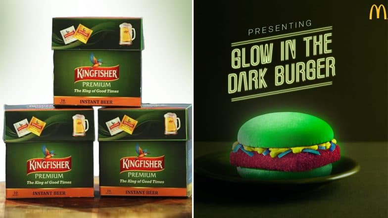 From Mc Donald’s Glow-in Dark Burger to Kingfisher’s Instant Beer Powder Don’t Be Fooled by These April Fools’ Day Pranks This Year