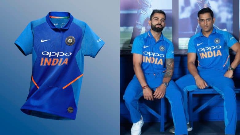 Virat Kohli, MS Dhoni Unveil Indian Cricket Team's New Jersey for