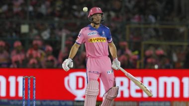 RR vs KXIP, IPL 2019 Stat Highlights: KXIP Wins by 14 Runs, As Skipper R Ashwin Mankads Jos Buttler (Watch Video)