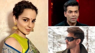 Kangana Ranaut Calls Actresses in Karan Johar's in 'Best Actresses' List 'Idiots', Slams Hrithik Roshan For Denying That He Knows Her