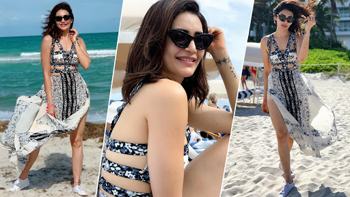 Karishma Tanna Chilling at Miami Beach Will Give You Major Vacation Goals – View Pics