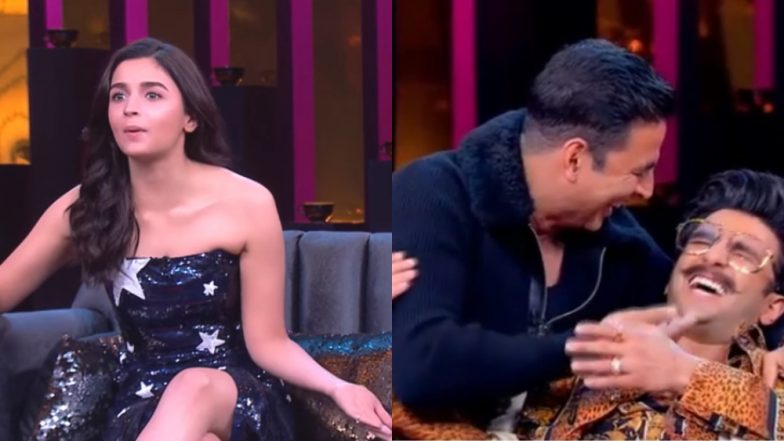 Which Koffee with Karan Season 6 Episode Did You Enjoy the Most? Vote Now for Alia Bhatt, Ranveer Singh or Prabhas!