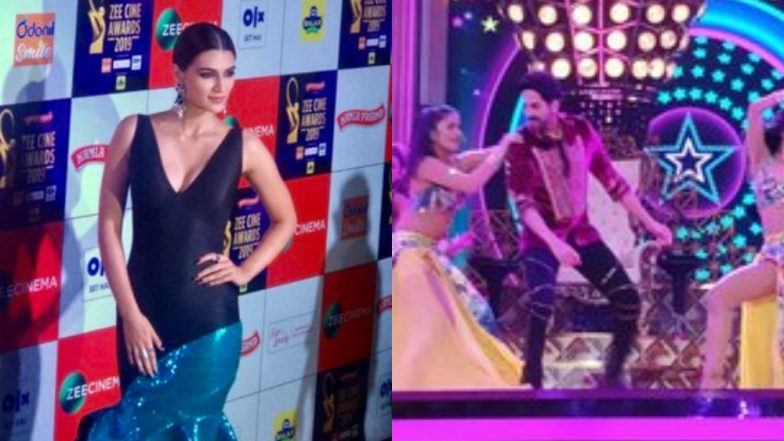 Zee Cine Awards 2019: Kriti Sanon and Ayushmann Khurrana Set the Stage on Fire with Their Performances – Watch Video