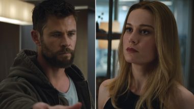 Avengers: Endgame New Trailer - Chris Hemsworth's Thor is Hitting on Brie Larson's Captain Marvel and We Are Totally Loving It (Watch Video)