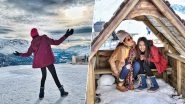 From Nailing SRK's Pose To Sleigh Rides, Erica Fernandes and Surbhi Chandna are Having Fun In The Swiss Alps -  See Pics!