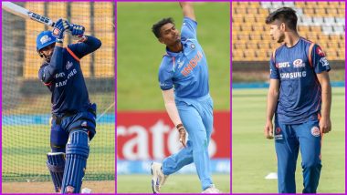 Team MI New Players: Here’s a Look at Upcoming Talent in Mumbai Indians Squad for IPL 2019