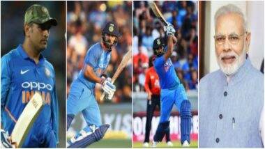 PM Narendra Modi Appeals MS Dhoni, Rohit Sharma and Virat Kohli to Urge People to Vote During Lok Sabha Election 2019