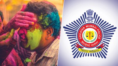 Holi 2019: Mumbai Police Urges Mumbaikars To Celebrate The Festival Of Colours Without The Noise; See Tweet