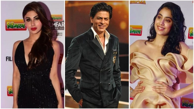 64th Vimal Filmfare Awards: Shah Rukh Khan Enthralls the Audience in his Signature Style; Janhvi Kapoor, Mouni Roy, Join the Superstar - Watch Video