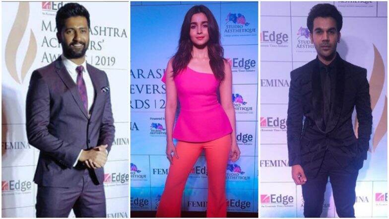 Maharashtra Achievers Awards 2019: Alia Bhatt, Vicky Kaushal and Rajkummar Rao Among the Attendees - View Pics Maharashtra Achievers Awards 2019: Alia Bhatt, Vicky Kaushal and Rajkummar Rao Among the Attendees - View Pics