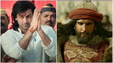 64th Filmfare Awards 2019 Best Actor Award: Ranbir Kapoor Takes Trophy in Popular Category for Sanju; Ranveer Singh Scores in Critics’ Choice for Padmaavat