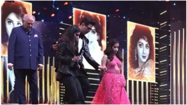 64th Vimal Filmfare Awards 2019: Sridevi Given a Tribute at the Ceremony In Presence of Boney, Janhvi and Khushi Kapoor - View Pic