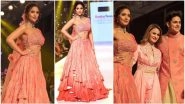 Bombay Times Fashion Week 2019: Hina Khan Walks the Ramp With Bestie Priyank Sharma as the Showstopper &ndash; View Pics
