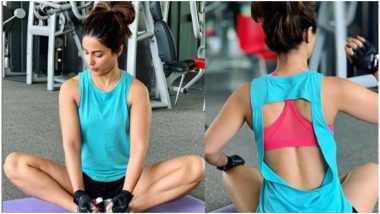 Hina Khan of Kasautii Zindagii Kay 2 Fame Recovers From Neck Injury, Elated to Resume Workout – Watch Video