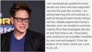 James Gunn Returns to Twitter After Being Rehired to Direct Guardians of the Galaxy 3; Thanks Disney Studios and Marvel Fans in His First Tweet!